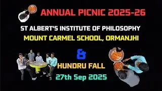 Annual Picnic #hundrufall #ranchi st Albert's college #reelanchi  