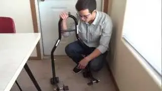Sport Bike Motorcycle Rear Wheel Lift Stand REVIEW AND HANDS ON