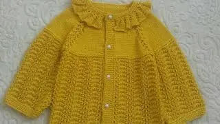 Amazing Hand Knitting Pattern for Kid's Cardigan and Sweater Design