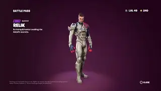 Fortnite Relik Skin Preview !!! 😱