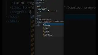 HTML progress tag #html #progress #tag #frontenddevelopment #uidesign #interviewpreparation