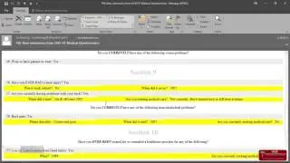 OHS Online Medical Screening Tool