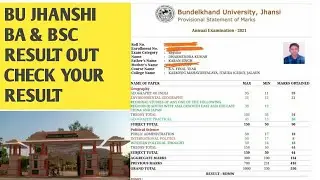 bu jhansi result 2021|Ba SECOND YEAR&FINAL YEAR RESULT OUT 2021|RDMW MEAN|bu jhansi Results 2021|