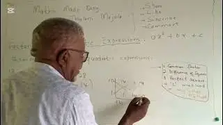 22.1.15 Quadratic Expressions | Factorisation 