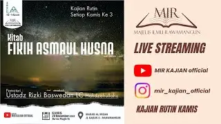 [LIVE] Ustadz Rizki Baswedan, Lc حفظه الله - FIKIH ASMAUL HUSNA (pt. 15)