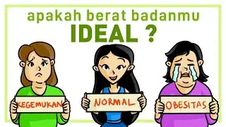 Menghitung BERAT BADAN IDEAL - CARA MENGECILKAN PERUT BUNCIT [HARI 1]