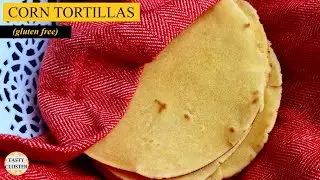 Corn Tortilla | Gluten free Corn Tortillas | How to make Tortilla without a Tortilla press (3 ways)