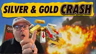 Gold & Silver Just CRASHED Again... Buy The Dip or Run?