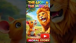 The Lion and The Mouse Kids Moral Story| 3D Toon World