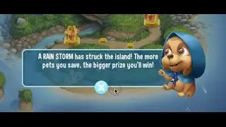 Pet Rescue Saga, Pet Island 27th July, Level 1