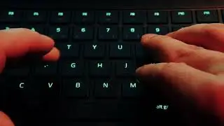 Razer Blade Advanced 2019 Keyboard Typing Test