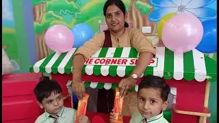 Ice Cream Party | School Activity of ICE Cream party | Craft work & Ideas | Board decoration |
