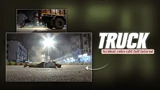 Instagram Trending Truck Accident Ai Video Editing | Truck Accident Sad Reels Edit Full Tutorial