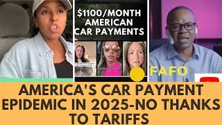 AMERICA'S CAR PAYMENT EPIDEMIC AFTER TARIFF IN 2025 #news