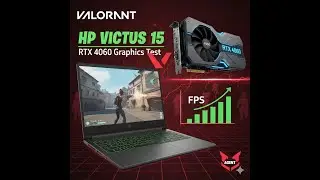 VALORANT LIVE😈ON NVIDIA GEFORCE RTX 4060 AMD RYZEN 7 8845 HS HP VICTUS 15fb2000nr MAX GRAPHICS TEST