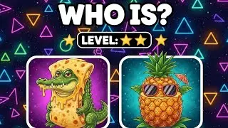 WHO IS THIS? 🤯 Weird Hybrid Creatures Quiz | Level 2 Challenge | Only Geniuses Guess