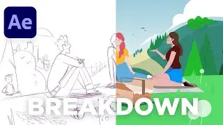 2D Explainer Video Animation Breakdown | After  Effects Animation