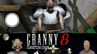 Granny 8 slendrina house 💀💀💀#✊👺 ##bhayanak video 😱😱
