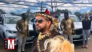 King Misizulu Zulu Blessed With A R2 Million BMW 7 Series