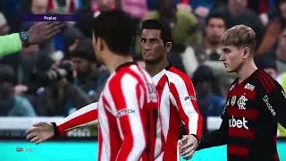 BANGU X FLAMENGO| AO VIVO COM IMAGENS | JOGO DE HOJE | PES 21 gameplay ps4