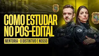 Concurso PC ES Oficial Investigador de Pol&iacute;cia: COMO ESTUDAR NO P&Oacute;S-EDITAL - RETA FINAL MENTORIA D&Eacute;N