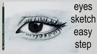 How to Draw Realistic Eye Step by Step ✏️ | Easy Pencil Sketch for Beginners