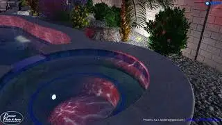 Beach Entry Free Form Pool -Arizona Premier Pools & Spas