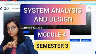 Module-4 Answer Key 🔥| System Analysis And Design | Amity online MBA Sem3