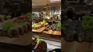 Japanese food buffet appetizer #shorts #youtubeshorts #sushi #japanesefood