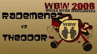 Rademenez 🆚 Theodor 🎤 WBW 2008 el.4 (freestyle rap battle)