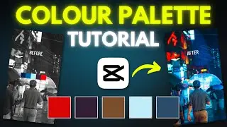 Before & After Colour Palette Tutorial