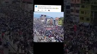Plan A FAILED |  PLAN B SUCCESSFUL#tax#protest #nepal #gamtng #corruption