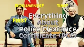 🇮🇳 🇨🇦 Don&rsquo;t Miss These Steps For Police Clearance Certificate (PCC) 👮