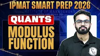 IPMAT Quants 2026 | Modulus function | IPMAT Smart Prep