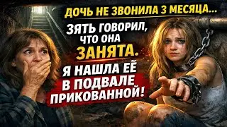 ДОЧЬ НЕ ЗВОНИЛА 3 МЕСЯЦА  ЗЯТЬ ГОВОРИЛ, ЧТО ОНА ЗАНЯТА  Я НАШЛА ЕЁ В ПОДВАЛЕ ПРИКОВАННОЙ