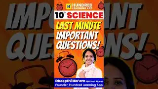 10th Science Last Minute Important Questions Quarterly Exam 2025 #10th #10thscience