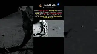 Alan Shepard Hit a Golf Ball on the Moon
