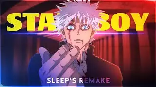 Gojo Satoru - Starboy Xenoz Remake [Edit/AMV]!
