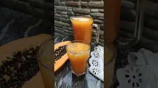 JUGO DE PAPAYA #jugodepapaya #jugodelechosa #bebidas
