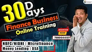 30 Days Online Business Training || Nidhi  || Microfinance || Money lending