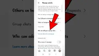 Instagram Group Me Koi Add Na Kar Paye | Instagram Group Se Kaise Bache | #sorts #viral #tech