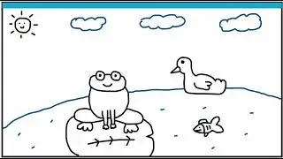The Little Tadpole - Drawing Two