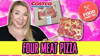 How To Cook Costco Kirkland Signature Four Meat Pizza