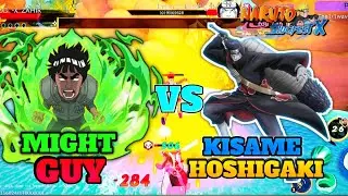 Naruto Shippuden - Might Guy VS Kisame Hoshigaki 😈💯 Naruto Slugfest X Full Gameplay 🔥God Level 😱