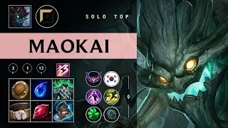 Maokai Top vs Anivia - KR Master Patch 26.01