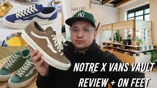 Notre X Vans Vault OG Style 36 LX 'Brown'