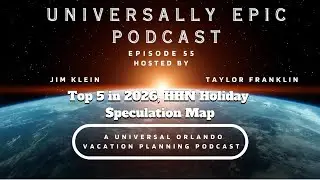 Episode 55: Top 5 Universal Happenings in 2026, HHN Christmas Speculation Map