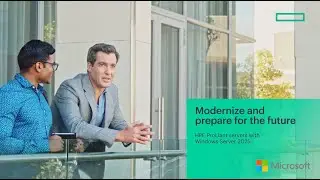 HPE ProLiant + Windows Server 2025 | trusted, secure, future-ready