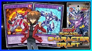Neo-Spacian and Hero Combine!! CONTACT FUSION!! | Rush Duel Character Draft 37