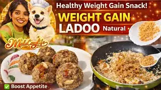 Not gaining weight even after trying everything?😔This homemade Ladoo can help healthy calories#viral